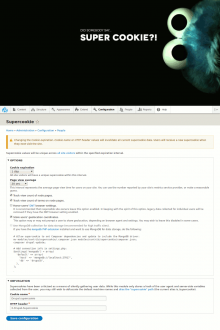 Supercookie config