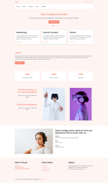 Tele Zymphonies Theme - Drupal 10
