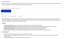 Example of generate a summary
