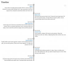Views timeline