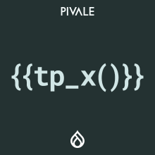 Twig Placeholders graphic featuring an indicative tp_x() twig function.