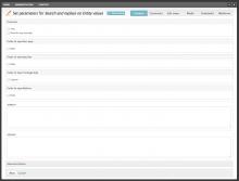 VBO Search and Replace form