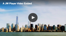 Video Embed JW Player sample