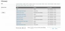 Views Glossary 