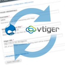 Vtiger CRM Drupal module