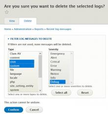 Watchdog Delete Filter module
