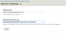 Webform Redmine Integration Settings