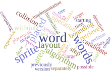 Multi Dimension Words Cloud