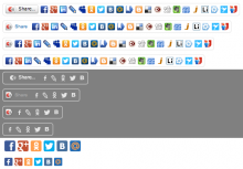 Yandex.Share widgets
