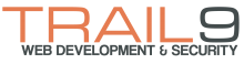 Trail 9 Website Design, Development and Security Trail 9 Website Design, Development and Security Logo