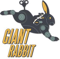 a giant robotic rabbit