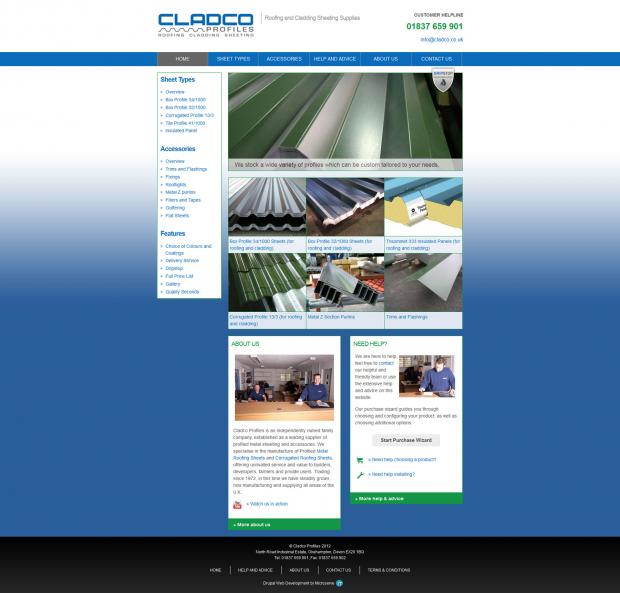 Home Page The Cladco Home Page