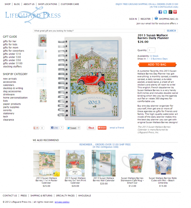 Lifeguard Press Product Page