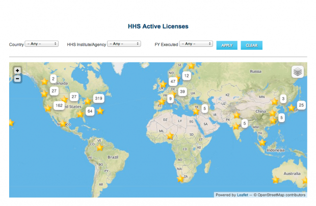 NIH Lights Up The World Map