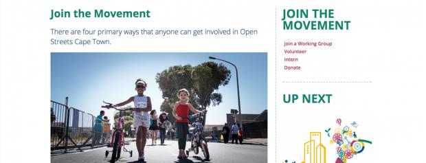 OpenStreets «Join the Movement»