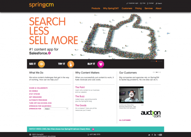 SpringCM - Responsive Drupal Site