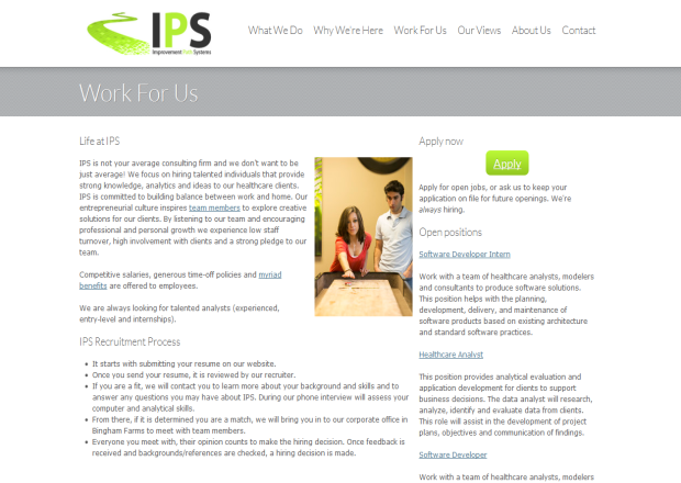 Work For IPS