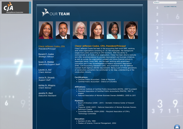 CJA Team page CJA Team