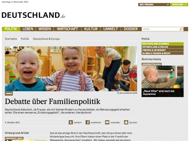 article page on deutschland.de