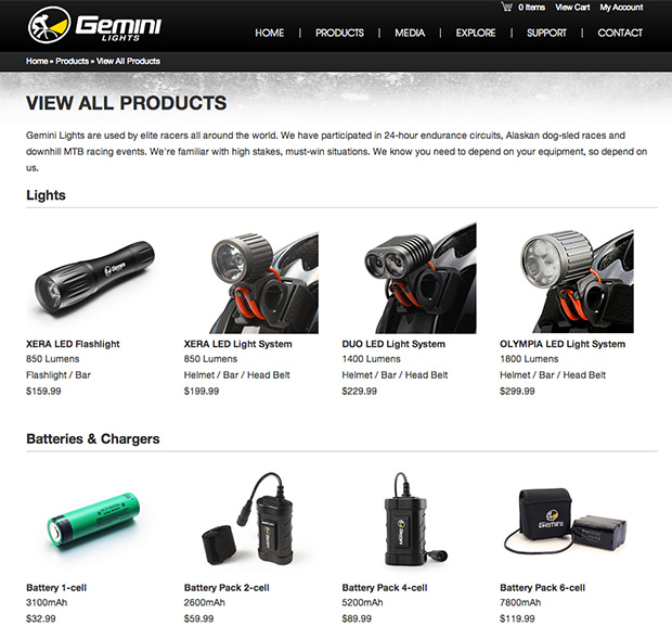 Gemini Lights Product Page