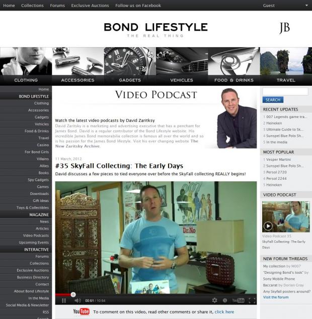 Video section for Bond Lifestyle