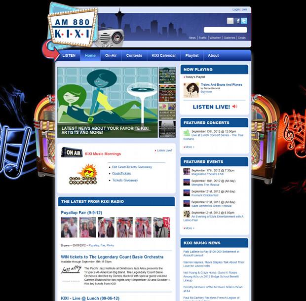 radio station website