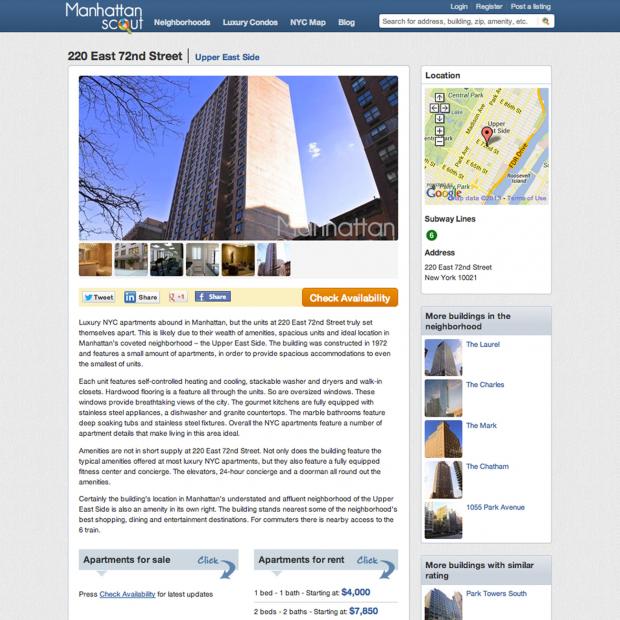 Building Page