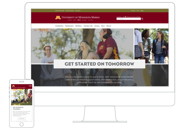 UMN Morris homepage