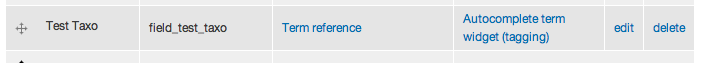 Term Reference Field