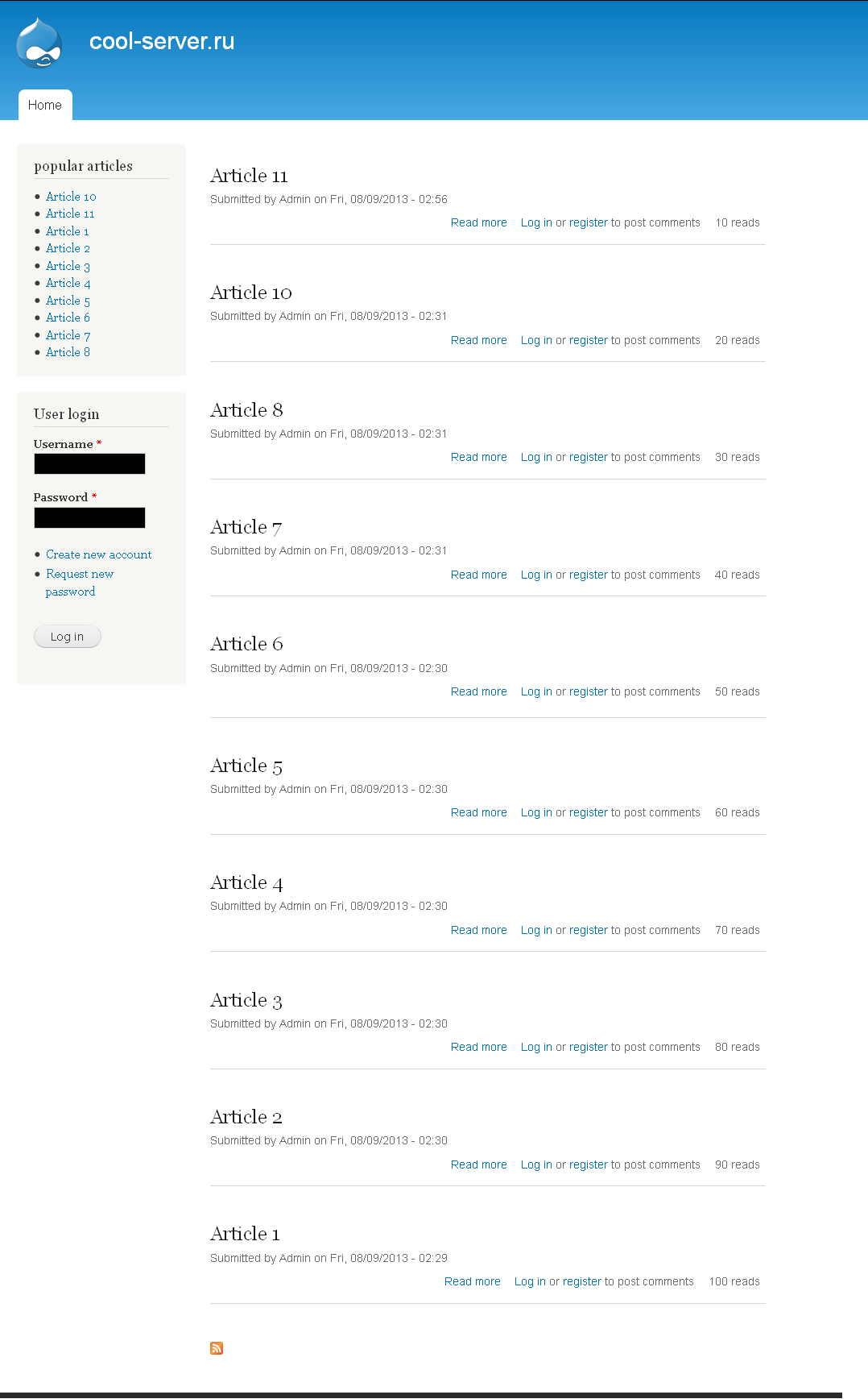 drupal 7.22