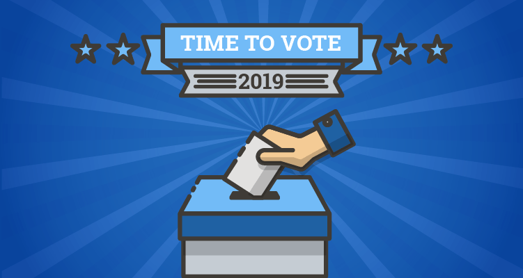 Time to Vote graphic
