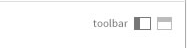 toolbar switcher