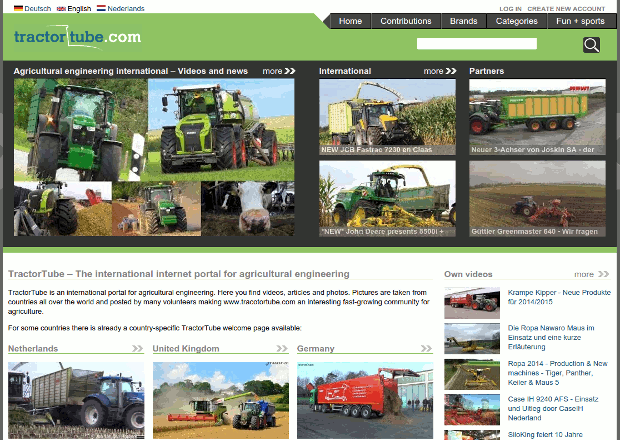 TractorTube videos and news in agricultural engineering