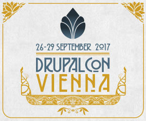 DrupalCon Vienna 26-29 September 2017