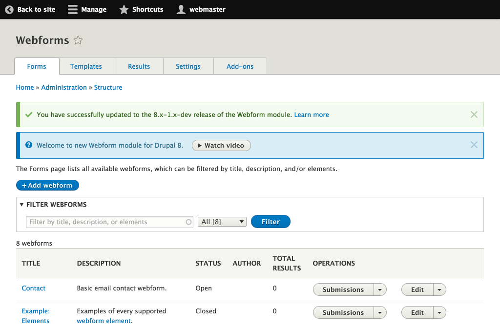 webform drupal tutorial webform drupal tutorial