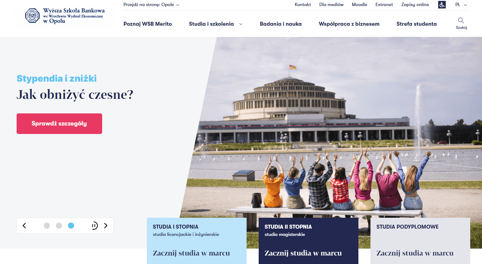 WSB Merito Homepage